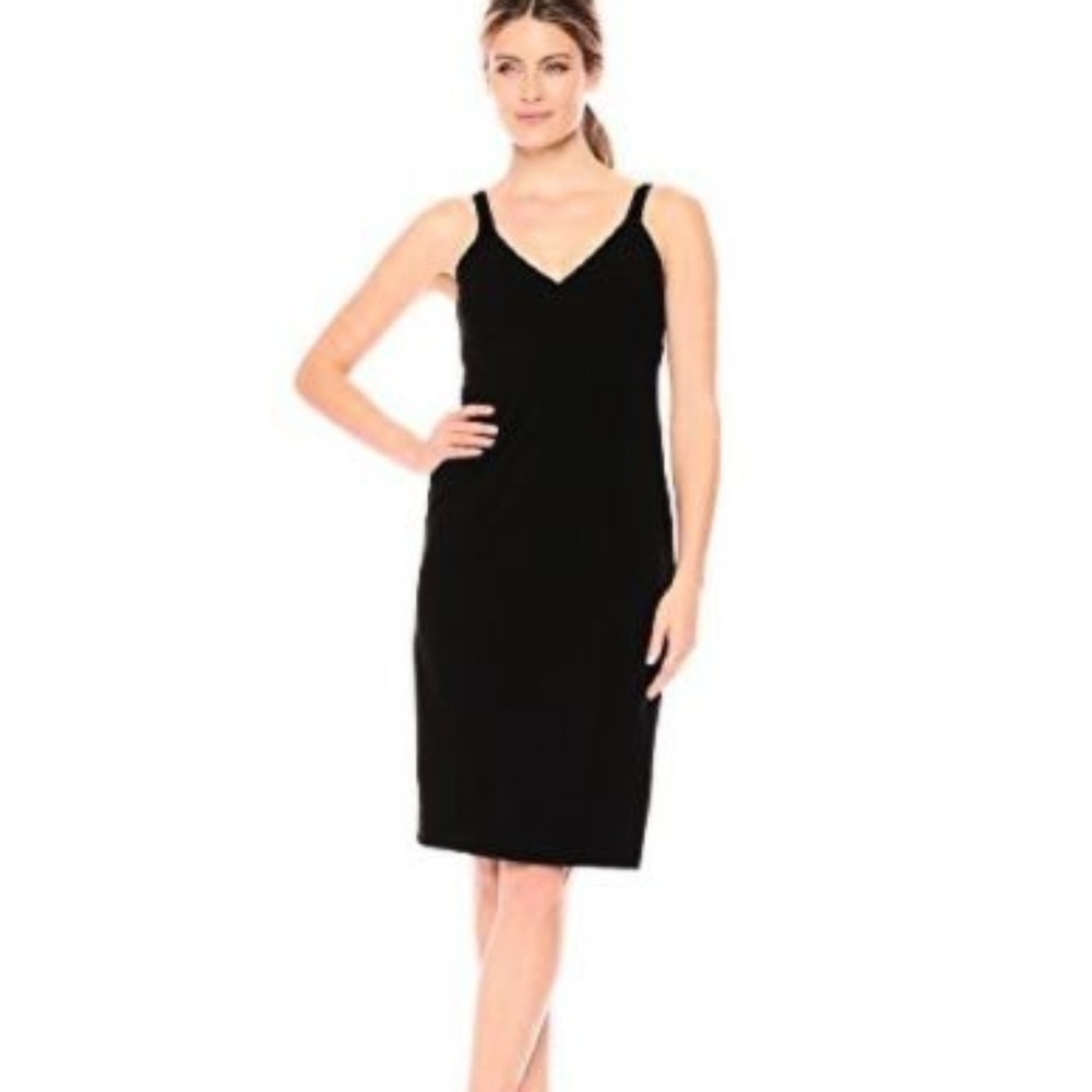 New Ivanka Trump Sleeveless Cocktail Midi w/Silver Detail Womens' Dress-8